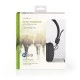 On-ear ακουστικά με καλώδιο 1.20m NEDIS HPWD1100BK 20 Hz - 20ΚHz αναδιπλούμενα σε μαύρο χρώμα