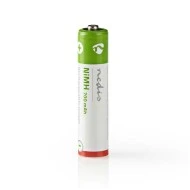 Επαναφορτιζόμενη μπαταρία ΑΑΑ Νi-MH 700 mAh 1.2V NEDIS BANM7HR034B σε blister 4 τεμαχίων