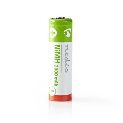 Επαναφορτιζόμενες μπαταρίες ΑΑ Νi-MH 2000 mAh 1.2V NEDIS BANM20HR64B σε blister 4 μπαταριών Επαναφορτιζόμενες μπαταρίες ΑΑ Νi-MH 2000 mAh 1.2V NEDIS BANM20HR64B σε blister 4 μπαταριών
