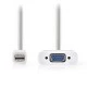 Καλώδιο - αντάπτορας NEDIS CCGP37850WT02 mini DisplayPort αρσενικό σε VGA θηλυκό