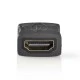 Αντάπτορας NEDIS CVBW34900AT HDMI θηλυκό σε HDMI θηλυκό (μούφα) με επίχρυσες επαφές