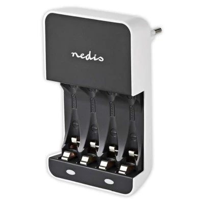 Φορτιστής NEDIS BACH05 230V AC 50Hz για μπαταρίες ΑΑ/ΑΑΑ