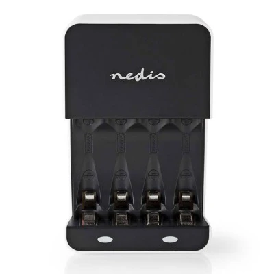 Φορτιστής NEDIS BACH05 230V AC 50Hz για μπαταρίες ΑΑ/ΑΑΑ