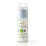 Κιτ καθαρισμού NEDIS CLSN100TP 150 ml υγρό και πανάκι σε πρακτικό μέγεθος για απομάκρυνση σκόνης