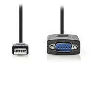 Μετατροπέας USB-A αρσενικό σε RS232 αρσενικό μήκους 0.9 m
