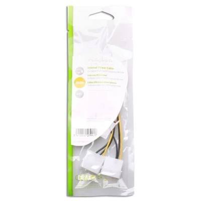 Καλώδιο-splitter τροφοδοσίας NEDIS CCGP74210VA015 PCI Express 6-pin σε 2x Molex 4-pin 0.15m