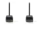 Καλώδιο NEDIS CCGP37010BK20 DisplayPort αρσενικό σε αρσενικό 2m 3840x2160 για σύνδεση οθόνης σε Η/Υ