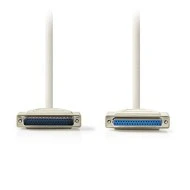 Σειριακό καλώδιο NEDIS CCGP52110IV20 D-Sub 25-pin αρσενικό σε D-Sub 25-pin θηλυκό μήκους 2.0m