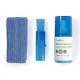 Σετ καθαρισμού 3 σε 1 NEDIS CLSN120BU 200ml υγρό πανάκι και βουρτσάκι