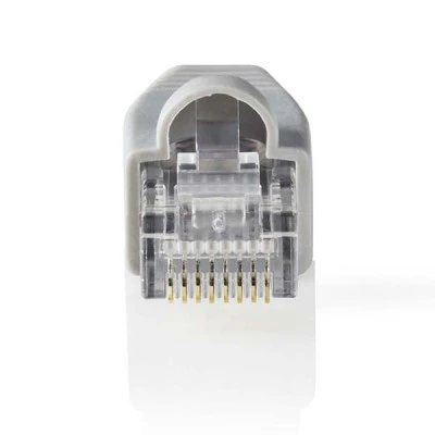 Αντάπτορας NEDIS CCBW89355GY CΑΤ 6 UTP RJ45 αρσενικό με καπάκια σε σετ 10 τεμαχίων Αντάπτορας NEDIS CCBW89355GY CΑΤ 6 UTP RJ45 αρσενικό με καπάκια σε σετ 10 τεμαχίων