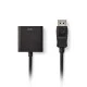 Αντάπτορας NEDIS CCGP37250BK02 DisplayPort αρσενικό σε DVI-I θηλυκό 0.2m