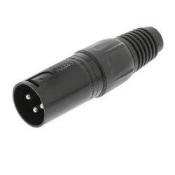 Βύσμα NEDIS COTP15900BK XLR 3-Pin αρσενικό
