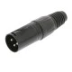 Βύσμα NEDIS COTP15900BK XLR 3-Pin αρσενικό