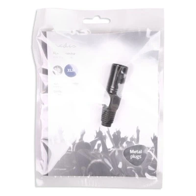 Βύσμα NEDIS COTP15900BK XLR 3-Pin αρσενικό