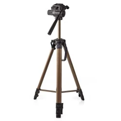 Τρίποδας αλουμινίου NEDIS TPOD2300BZ max ύψος 161cm για φωτογραφικές μηχανές και βιντεοκάμερες