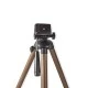 Τρίποδας αλουμινίου NEDIS TPOD2100BZ με max ύψος 128 cm για φωτογραφικές μηχανές και βιντεοκάμερες