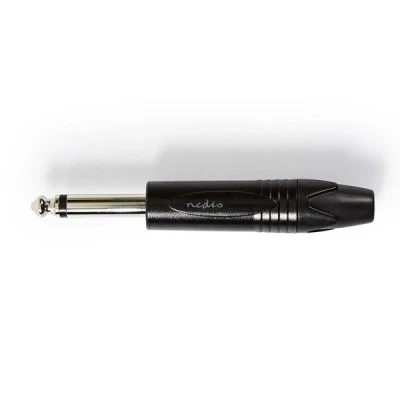 Βύσμα NEDIS COTP23900BK 6.35mm αρσενικό mono