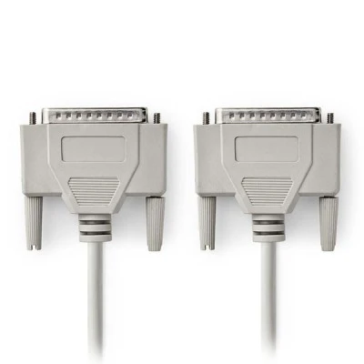 Καλώδιο NEDIS CCGP52100IV20 1:1 D-Sub 25 pin αρσενικό σε D-Sub 25 pin αρσενικό μήκους 2m Καλώδιο NEDIS CCGP52100IV20 1:1 D-Sub 25 pin αρσενικό σε D-Sub 25 pin αρσενικό μήκους 2m