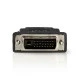 Αντάπτορας DVI-D 24+1p αρσενικό σε HDMI θηλυκό NEDIS CVBW34912AT με επίχρυσες επαφές