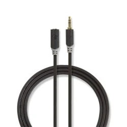 Καλώδιο προέκτασης ήχου NEDIS CABW22050AT50 3,5mm Stereo αρσ. - 3,5mm Stereo θηλ. 5m Καλώδιο προέκτασης ήχου NEDIS CABW22050AT50 3,5mm Stereo αρσ. - 3,5mm Stereo θηλ. 5m