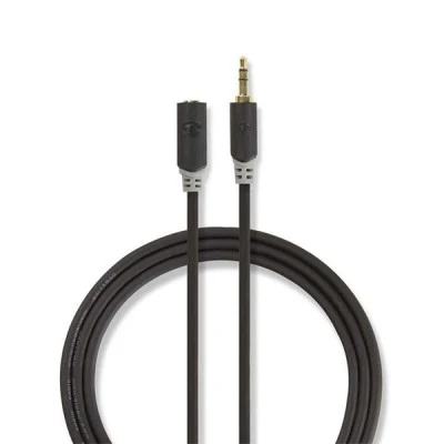 Καλώδιο προέκτασης ήχου NEDIS CABW22050AT50 3,5mm Stereo αρσ. - 3,5mm Stereo θηλ. 5m