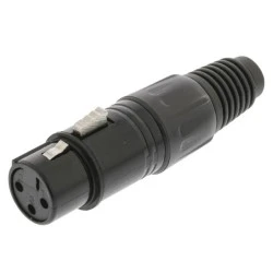 Βύσμα NEDIS COTP15902BK XLR 3-Pin θηλυκό