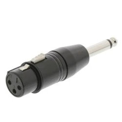 Αντάπτορας NEDIS COTP15940BK XLR 3-Pin θηλυκό σε 6.35 mm mono αρσενικό