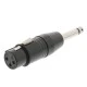 Αντάπτορας NEDIS COTP15940BK XLR 3-Pin θηλυκό σε 6.35 mm mono αρσενικό
