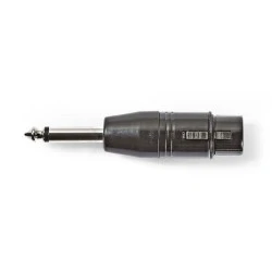 Αντάπτορας NEDIS COTP15940BK XLR 3-Pin θηλυκό σε 6.35 mm mono αρσενικό