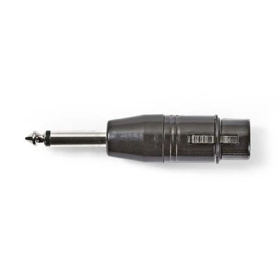 Αντάπτορας NEDIS COTP15940BK XLR 3-Pin θηλυκό σε 6.35 mm mono αρσενικό