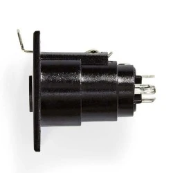 Βύσμα XLR NEDIS COTP15911BK 3-Pin θηλυκό σασί