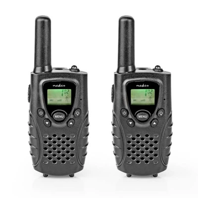 Walkie talkie NEDIS WLTK0800BK με εμβέλεια έως και 8 km με ένδειξη κατάστασης μπαταρίας Walkie talkie NEDIS WLTK0800BK με εμβέλεια έως και 8 km με ένδειξη κατάστασης μπαταρίας