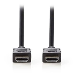 Καλώδιο NEDIS CVGB34000BK50 HDMI αρσ. - αρσ., σε συσκευασία blister μήκους 5m