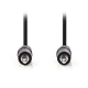 Καλώδιο ήχου NEDIS CAGB22000BK15 3,5mm αρσ. Stereo - 3,5mm αρσ. Stereo σε συσκευασία blister 1.5m