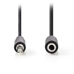 Καλώδιο προέκτασης ήχου NEDIS CAGB22050BK20 3,5mm Stereo αρσ. - 3,5mm Stereo θηλ. 2m