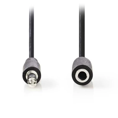 Καλώδιο προέκτασης ήχου NEDIS CAGB22050BK20 3,5mm Stereo αρσ. - 3,5mm Stereo θηλ. 2m