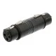 Αντάπτορας NEDIS COTP15920BK XLR 3-Pin θηλυκό σε θηλυκό
