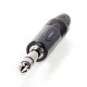 Βύσμα NEDIS COTP23901BK 6.35mm αρσ. stereo ιδανικό για ενισχυτές μουσικά όργανα και μικρόφωνα