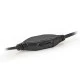 Ακουστικά NEDIS HPWD1201BK HiFi με 6 μέτρα καλώδιο και έλεγχο έντασης σε ασημί/μαύρο χρώμα