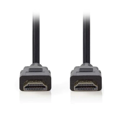 Καλώδιο NEDIS CVGB35000BK10 Ultra High Speed HDMI αρσ. - HDMI αρσ. 1,0m με επίχρυσες επαφές Καλώδιο NEDIS CVGB35000BK10 Ultra High Speed HDMI αρσ. - HDMI αρσ. 1,0m με επίχρυσες επαφές