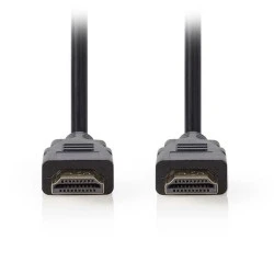 Καλώδιο NEDIS CVGP35000BK10 Ultra High Speed HDMI αρσ. - HDMI αρσ. 1,0m με επίχρυσες επαφές Καλώδιο NEDIS CVGP35000BK10 Ultra High Speed HDMI αρσ. - HDMI αρσ. 1,0m με επίχρυσες επαφές