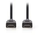 Καλώδιο NEDIS CVGP35000BK10 Ultra High Speed HDMI αρσ. - HDMI αρσ. 1,0m με επίχρυσες επαφές
