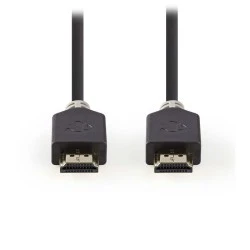 Καλώδιο HDMI High Speed NEDIS CVBW34000AT50 με Ethernet αρσενικό-αρσενικό 5.0m σε ανθρακί χρώμα Καλώδιο HDMI High Speed NEDIS CVBW34000AT50 με Ethernet αρσενικό-αρσενικό 5.0m σε ανθρακί χρώμα