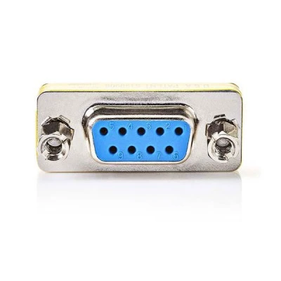 Αντάπτορας NEDIS CCGP52812ME D-Sub 9pin αρσενικό σε D-Sub 9pin θηλυκό