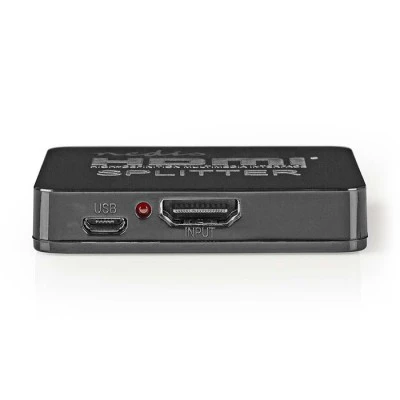 Splitter HDMI 2 θυρών NEDIS VSPL34002BK με υποστήριξη 4Κ2Κ Full HD και 3D Splitter HDMI 2 θυρών NEDIS VSPL34002BK με υποστήριξη 4Κ2Κ Full HD και 3D