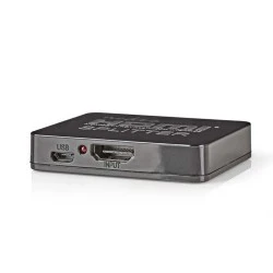 Splitter HDMI 2 θυρών NEDIS VSPL34002BK με υποστήριξη 4Κ2Κ Full HD και 3D