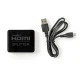 Splitter HDMI 2 θυρών NEDIS VSPL34002BK με υποστήριξη 4Κ2Κ Full HD και 3D Splitter HDMI 2 θυρών NEDIS VSPL34002BK με υποστήριξη 4Κ2Κ Full HD και 3D