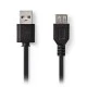 Καλώδιο - προέκταση NEDIS CCGB60010BK20 USB 2.0 A αρσενικό σε Α θηλυκό μήκους 2.0m Καλώδιο - προέκταση NEDIS CCGB60010BK20 USB 2.0 A αρσενικό σε Α θηλυκό μήκους 2.0m