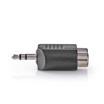 Αντάπτορας ήχου NEDIS CAGB22940BK 3.5mm αρσ. - 2x RCA θηλ. σε συσκευασία blister