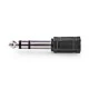 Αντάπτορας NEDIS CAGB23930BK 6,35mm Stereo αρσ. - 3,5mm Stereo θηλ. σε συσκευασία blister Αντάπτορας NEDIS CAGB23930BK 6,35mm Stereo αρσ. - 3,5mm Stereo θηλ. σε συσκευασία blister